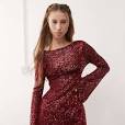 abendkleid glitzer