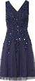 glitzer kleid damen