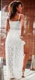 weiß kleid