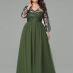 abendkleid große größen