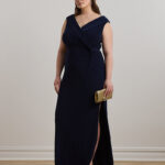 schulterfreies kleid