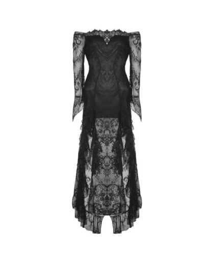 spitzenkleid langarm